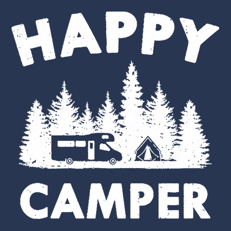 Camping T  Shirt Happy Camper Motorhome Tent Forest Gift T  Shirt Men Denim Jacket | Artistshot