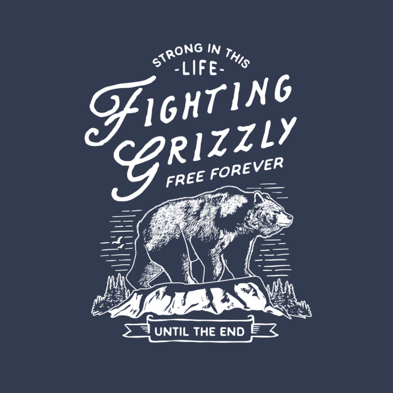 Fighting Grizzly V-Neck Tee by Chiks | Artistshot