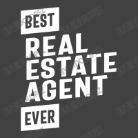 Best Real Estate Agent Job Title Gift Vintage T-shirt | Artistshot