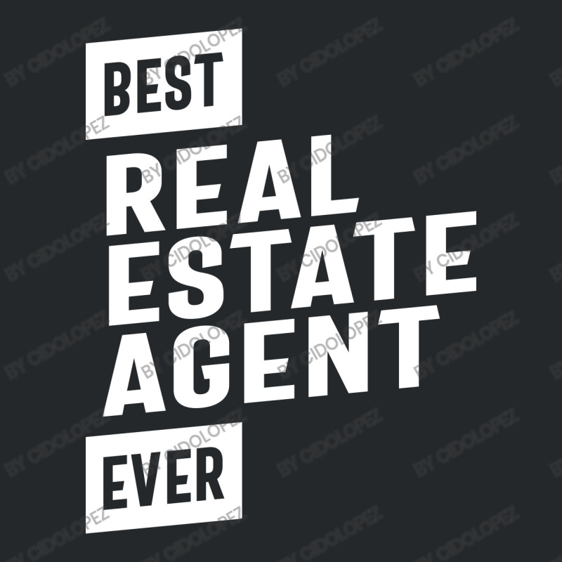 Best Real Estate Agent Job Title Gift Crewneck Sweatshirt | Artistshot