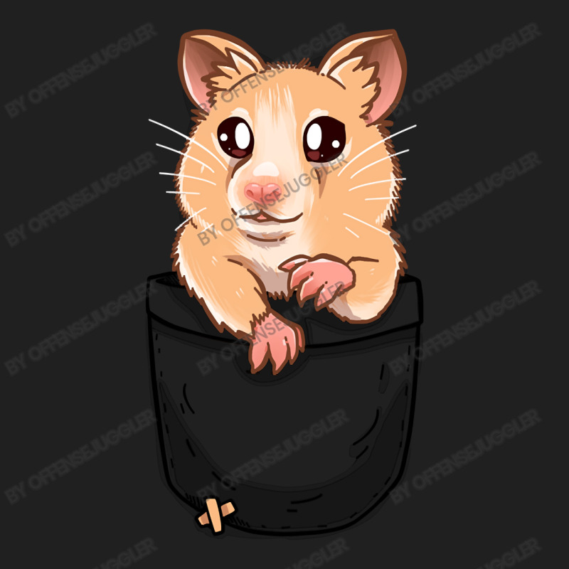 Hamster Guinea Pig Pocket Cute Hamster Pet49 Hamsters Ladies Polo Shirt by offensejuggler | Artistshot