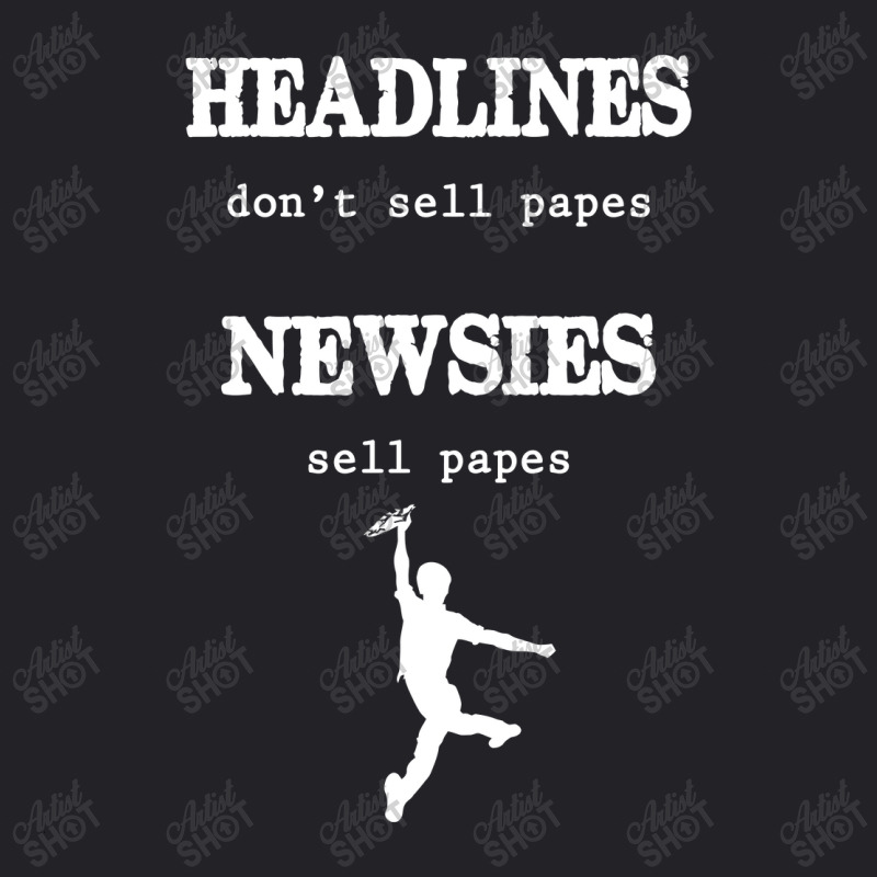 Newsies Sell Papes Youth Tee by bapau | Artistshot