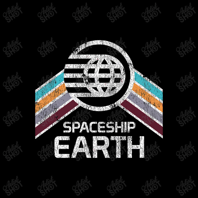 Vintage Spaceship Earth With Distressed Adjustable Cap by bapau | Artistshot