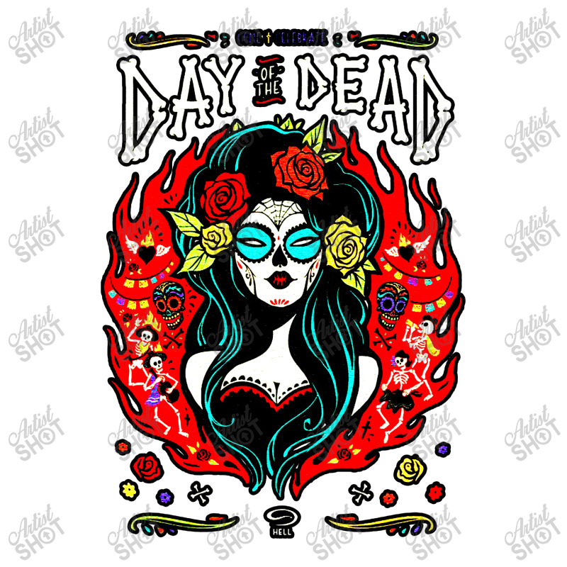 Mexican Day Of The Dead Crop Top by zig street | Artistshot