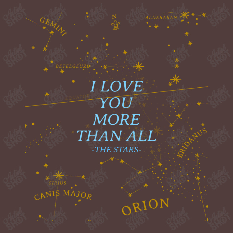 I Love You More Than All The Stars Mousepad | Artistshot