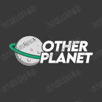 Other Planet With Font Ladies Curvy T-shirt | Artistshot