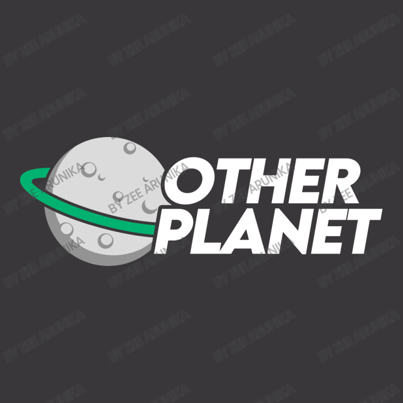 Other Planet With Font Ladies Curvy T-shirt | Artistshot