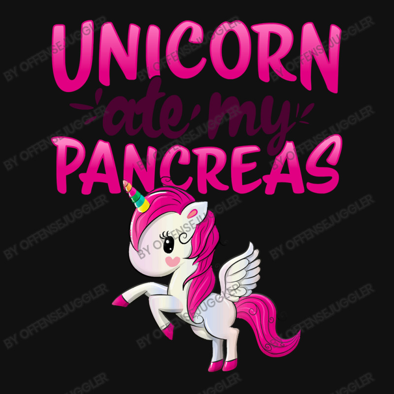 Unicorn Lover Pony T1d Type 1 Diabetes Kids Pink Wings12 Unicorns Fanny Pack by offensejuggler | Artistshot