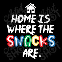 Home Is Where The Snacks Are Maternity Scoop Neck T-shirt | Artistshot