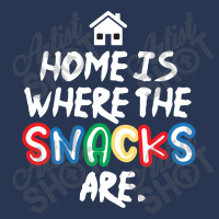 Home Is Where The Snacks Are Ladies Denim Jacket | Artistshot