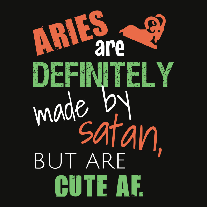 Aries Are Definitely Made By Satan, But Are Cute Af Scorecard Crop Tee by Cypryanus | Artistshot