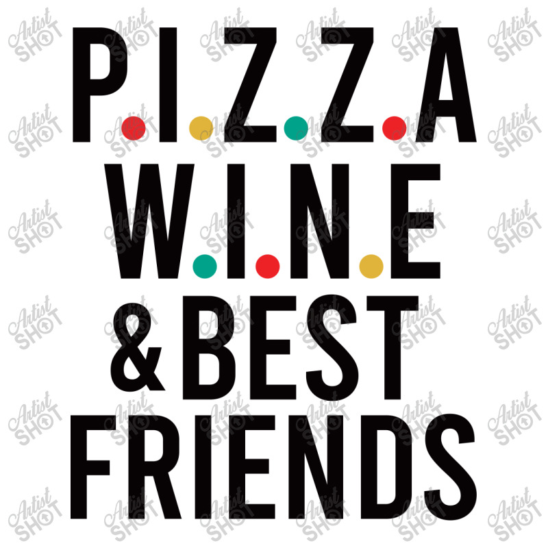 Pizza Wine & Best Friends Women's Pajamas Set by AwsomeDSN | Artistshot