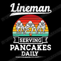 Football Lineman Serving Pancakes Daily Offensive Lineman 39 Pocket T-shirt | Artistshot