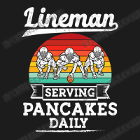 Football Lineman Serving Pancakes Daily Offensive Lineman 39 Hoodie & Jogger Set | Artistshot