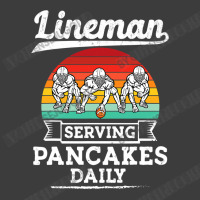 Football Lineman Serving Pancakes Daily Offensive Lineman 39 Men's Polo Shirt | Artistshot