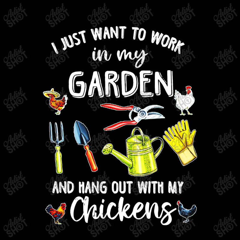 I Just Want To Work In My Garden And Hang Out With My Chickens Toddler 3/4 Sleeve Tee by FeelGood Tees | Artistshot