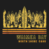 Hawaii Waimea Bay North Shore Surfing Vintage Retro T Shirt Classic T-shirt | Artistshot