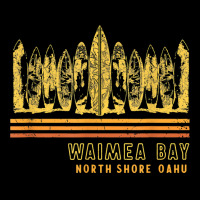 Hawaii Waimea Bay North Shore Surfing Vintage Retro T Shirt Fleece Short | Artistshot