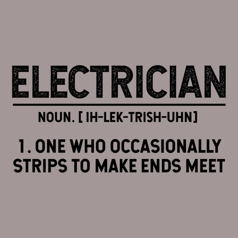 Electrician Definition - Jobs Gift Occupation Vintage Short by Diogo Calheiros | Artistshot