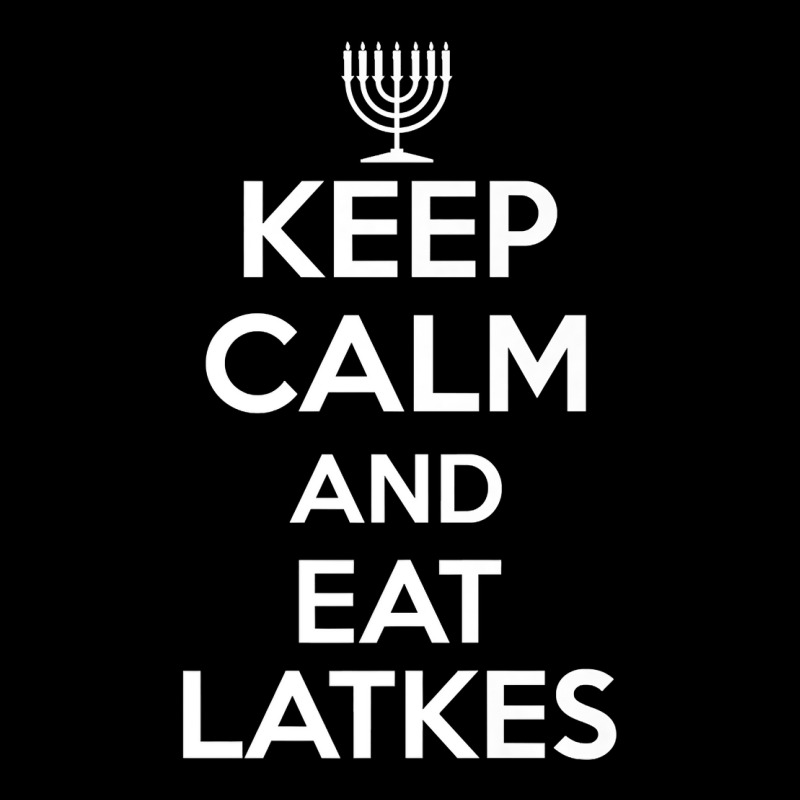 Keep Calm Eat Latkes Hanukkah Jewish Celebration Holiday Premium T Shi Adjustable Cap | Artistshot