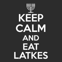 Keep Calm Eat Latkes Hanukkah Jewish Celebration Holiday Premium T Shi Exclusive T-shirt | Artistshot