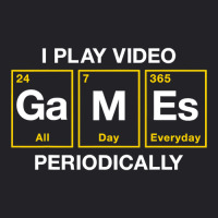 I Play Video Games Periodically Element Blocks Youth Tee | Artistshot