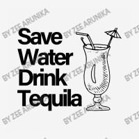 Save Water Drink Tequilalala (black) Ladies Polo Shirt | Artistshot