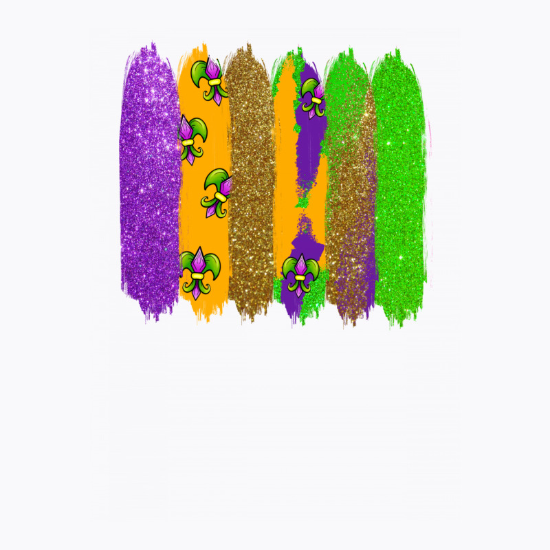 Mardi Gras Brushstrokes T-shirt | Artistshot