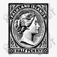 Vintage Falkland Islands Ladies Fitted T-shirt | Artistshot