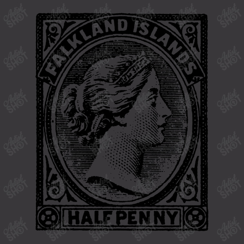 Vintage Falkland Islands Ladies Curvy T-Shirt by Menelz | Artistshot