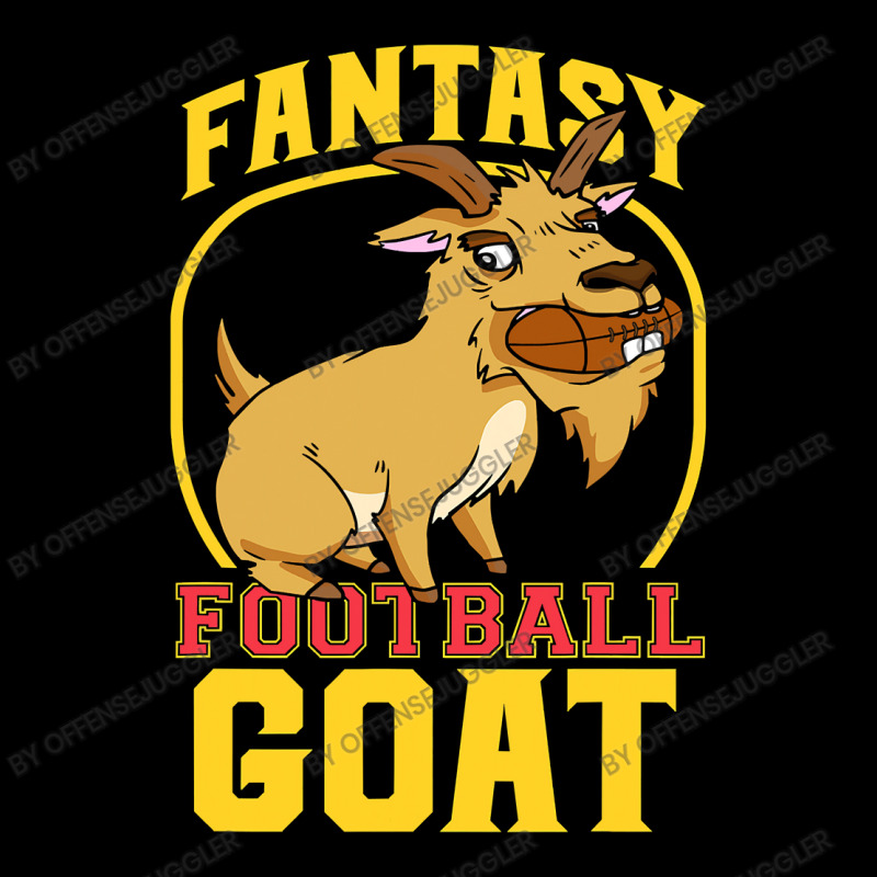 Football Funny Fantasy Football Goat Champion Men Women 29 Women's V-Neck T-Shirt by offensejuggler | Artistshot