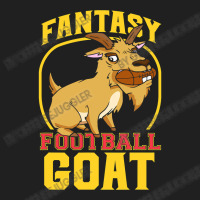 Football Funny Fantasy Football Goat Champion Men Women 29 Ladies Polo Shirt | Artistshot