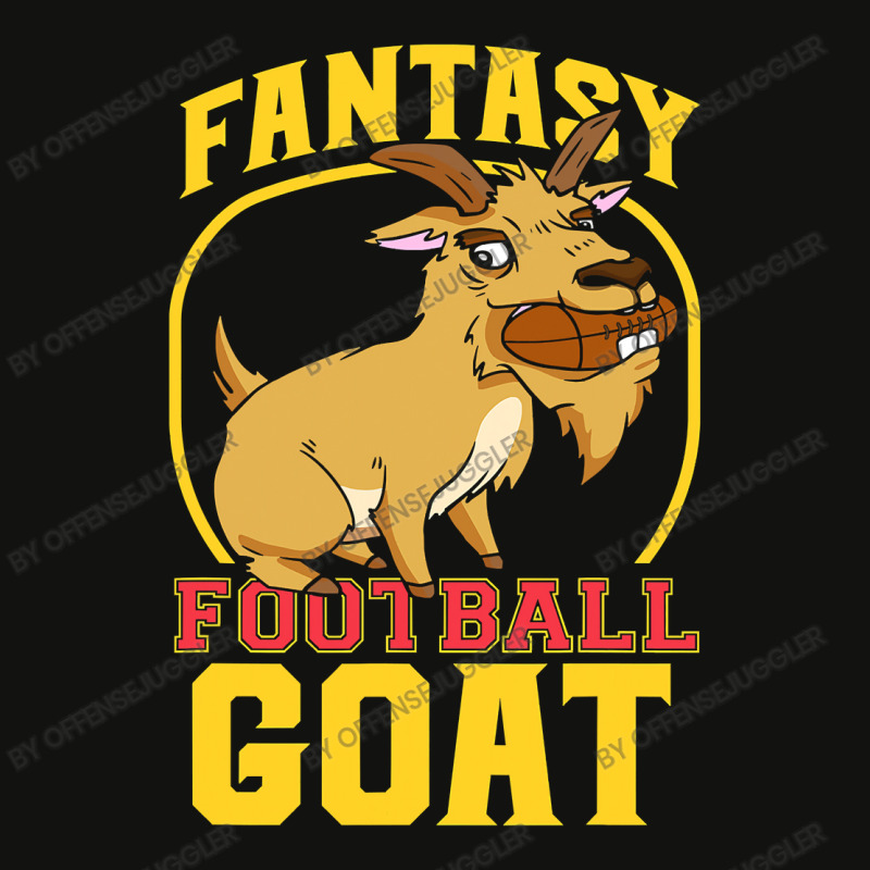 Football Funny Fantasy Football Goat Champion Men Women 29 Scorecard Crop Tee by offensejuggler | Artistshot