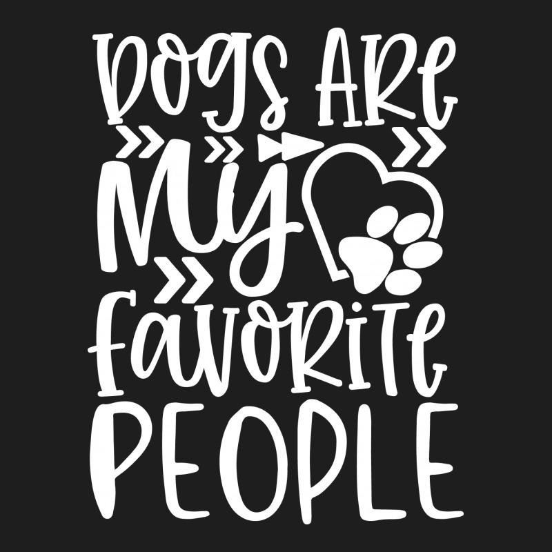 Dogs Are My Favorite People White Classic T-shirt by Kahvel | Artistshot