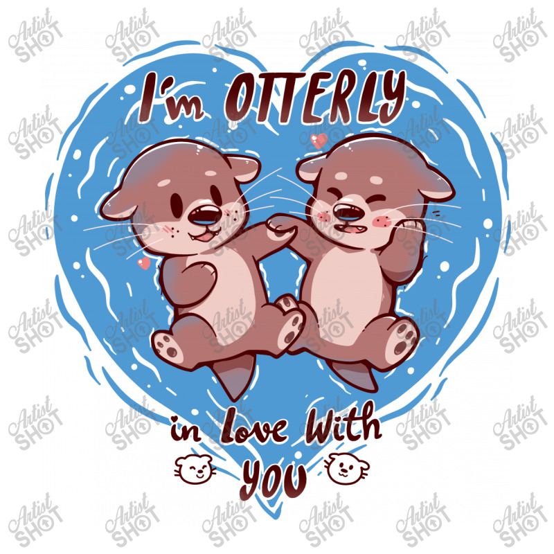 Otterly In Love Men's Long Sleeve Pajama Set | Artistshot