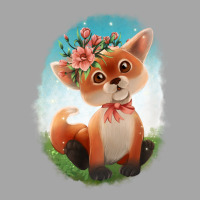 Baby Floral Fox Toddler Sweatshirt | Artistshot