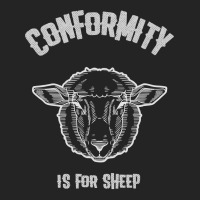 Sheep Lover Sheeps Conformity Is For Sheep Free Thinker Political 232 3/4 Sleeve Shirt | Artistshot