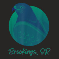 Brookings Or Osprey Sea Green Raptor Ocean Bird T Shirt Ladies Fitted T-shirt | Artistshot