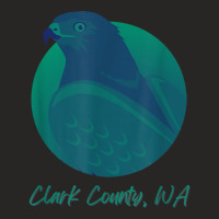 Clark County Wa Osprey Sea Green Raptor Ocean Bird T Shirt Ladies Fitted T-shirt | Artistshot