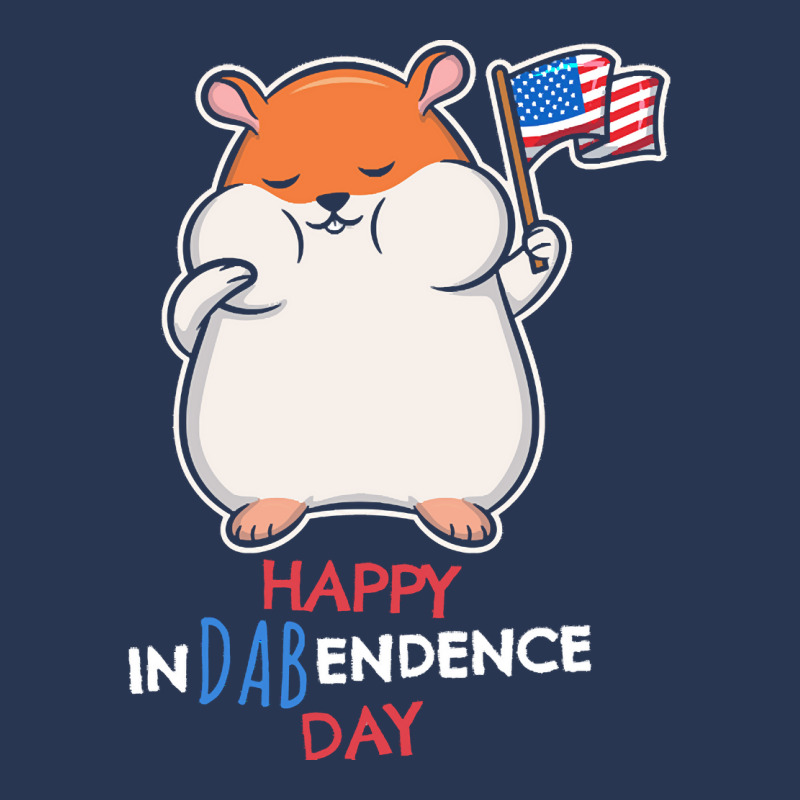 Independence Day T  Shirt Funny Dabbing Hamster 4th July Independence Men Denim Jacket by sylvialebsack145 | Artistshot