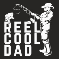 Fishing T  Shirt Cool Dad Fisher Angle Fish Fisherman Funny Fishing T Ladies Fitted T-shirt | Artistshot