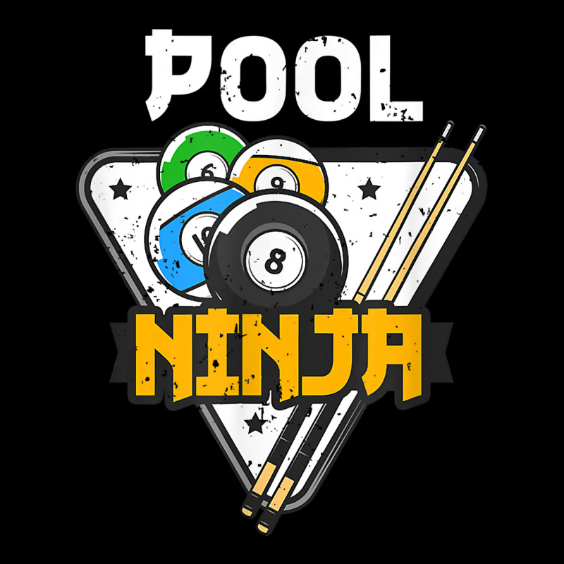 Cute Pocket Billiards Lover Ball Billiard Players Pool Ninja T Shirt Adjustable Cap | Artistshot