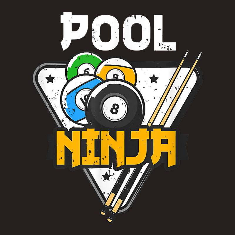 Cute Pocket Billiards Lover Ball Billiard Players Pool Ninja T Shirt Tank Top | Artistshot