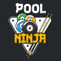 Cute Pocket Billiards Lover Ball Billiard Players Pool Ninja T Shirt Crewneck Sweatshirt | Artistshot