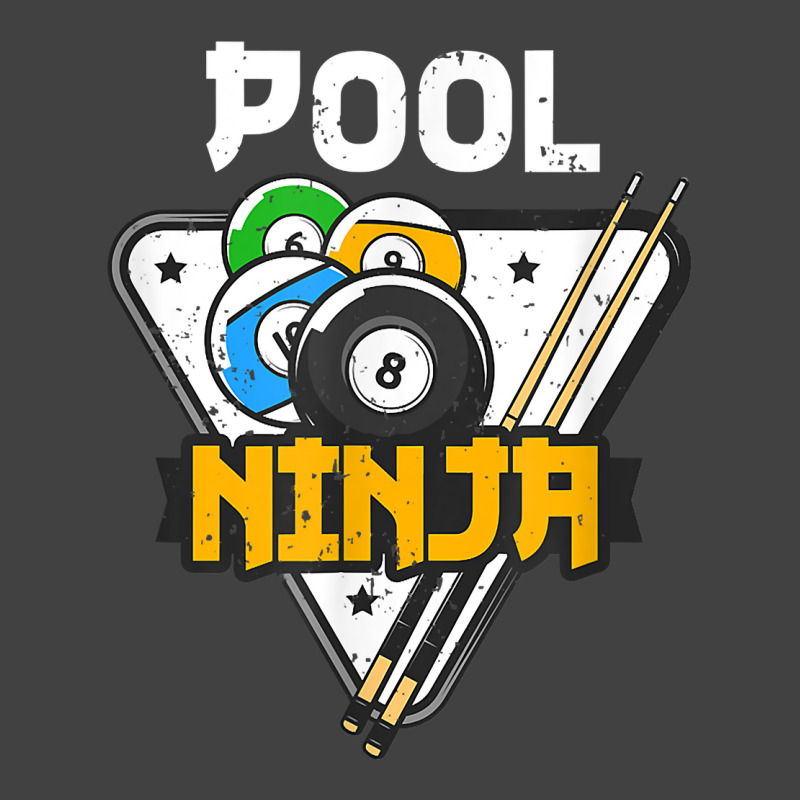 Cute Pocket Billiards Lover Ball Billiard Players Pool Ninja T Shirt Vintage T-shirt | Artistshot