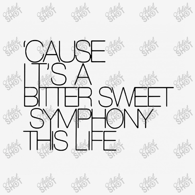 Cause I'ts Bitter Sweet Symphony This Life Black Style Classic T-shirt by Woko Art | Artistshot