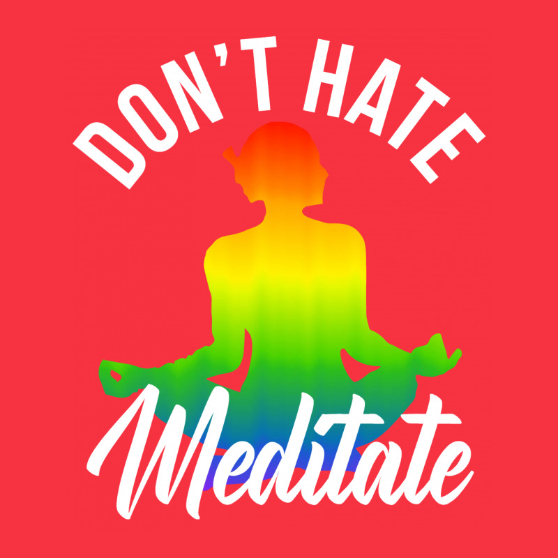 Don't Hate Meditate Long Sleeve Baby Bodysuit by Jetstar99 | Artistshot