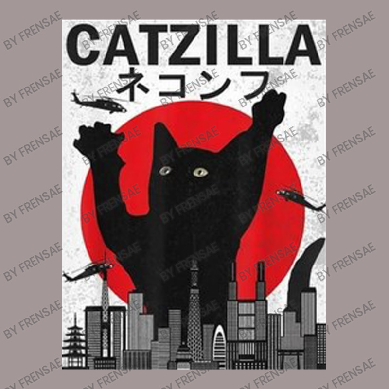 Vintage Catzilla Japanese Sunset Style Vintage Short | Artistshot