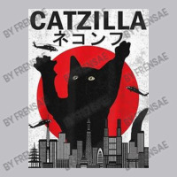 Vintage Catzilla Japanese Sunset Style Pocket T-shirt | Artistshot