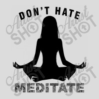 Don't Hate Meditate Men's Polo Shirt | Artistshot